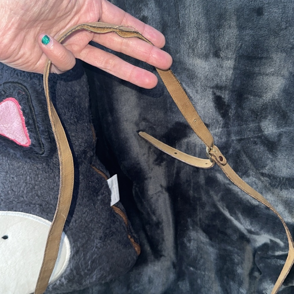 Celine coated canvas vintage tan and brown crossbody damaged strap - Picture 4 of 13